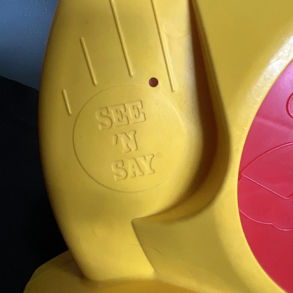 Vintage 1989 Mattel Disney See 'N‎ Say Mickey Mouse ABC's Learning Toy Works!